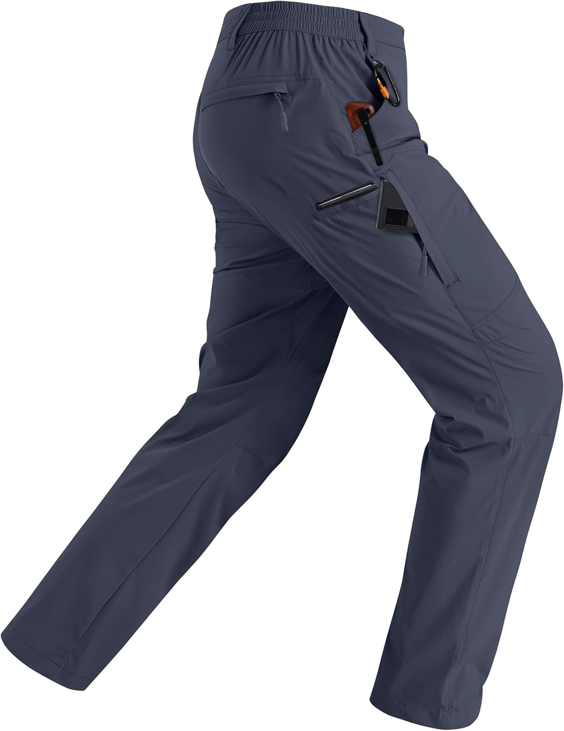 Rapoo Mens Hiking Pants Lightweight Water Resistant Cargo Pants