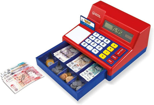 Learning Resources Pretend & Play Calculator Cash Register for Kids