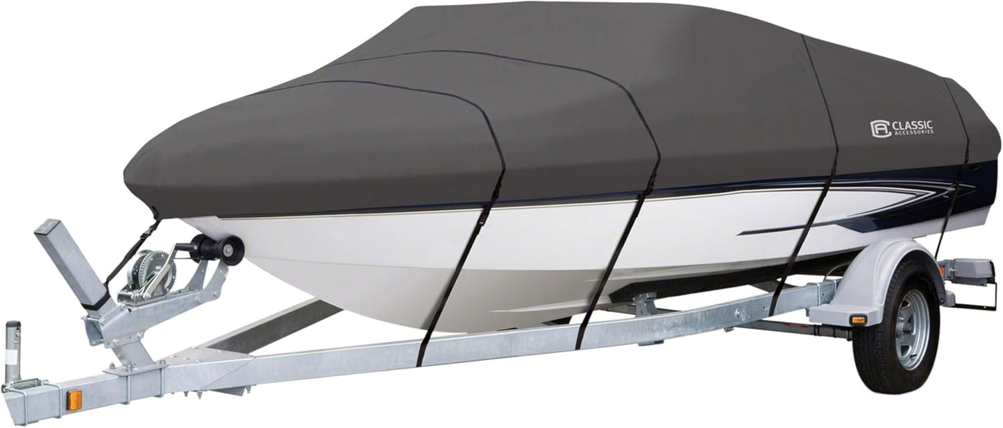 Classic Accessories StormPro Heavy-Duty Boat Cover for 16-18.5 ft
