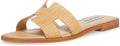 Steve Madden Hadyn Slide Sandal - Chic Laser-Cut Leather Fit