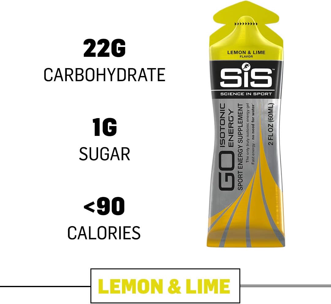 SIS Isotonic Energy Gels for Endurance Sports - Pineapple Flavor