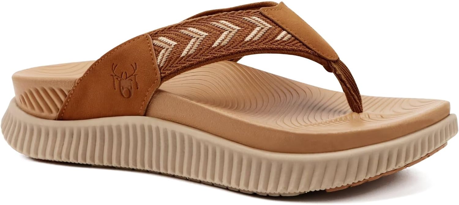 KuaiLu Womens Fashion Orthotic Flip Flops for Comfort and Style