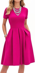 Summer Dresses for Women 2024 Party Church Bridesmaid Dress is