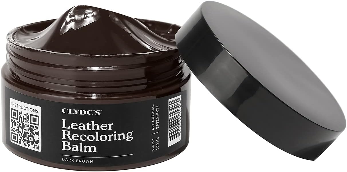 Clyde's Leather Recoloring Balm for Furniture & Car Seats