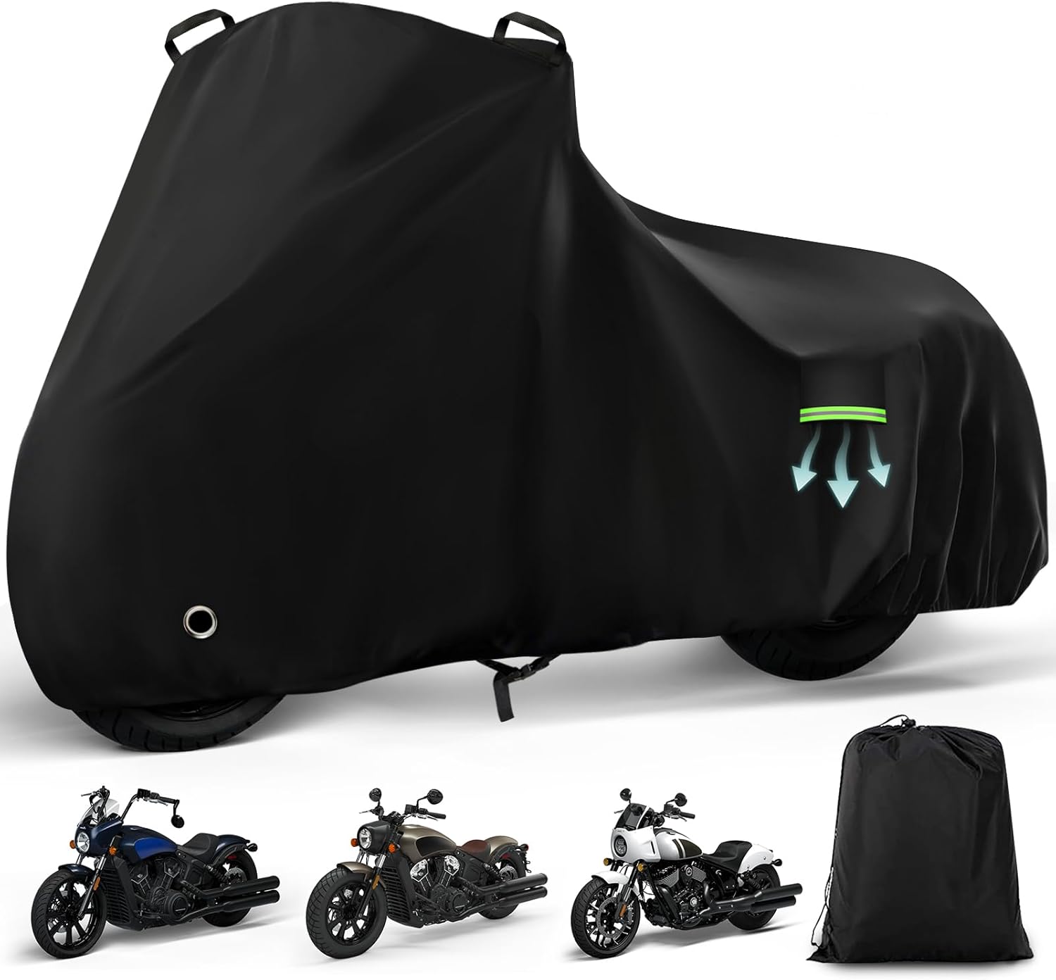 Motorcycle Cover Waterproof for Indian Scout and Sport Chief