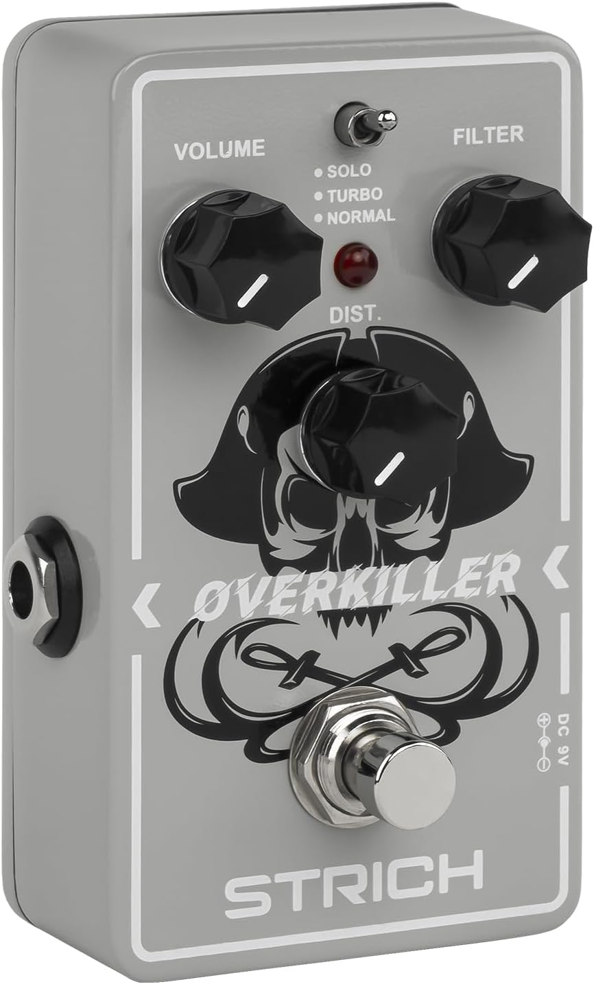 Strich OVERKILLER Metal Distortion Pedal for Electric Guitar