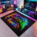 Gaming Rug for Boys Room Gamer Rug with Controller Design - 36x24 in