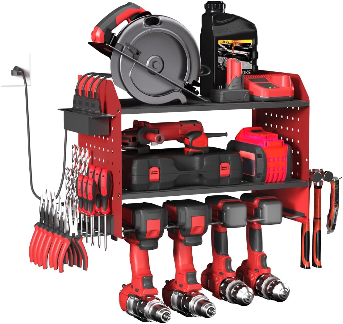 3-Tier Power Tool Organizer | Wall Mount