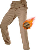 Water-Repellent Fleece-Lined Cargo Pants - F&S Co.