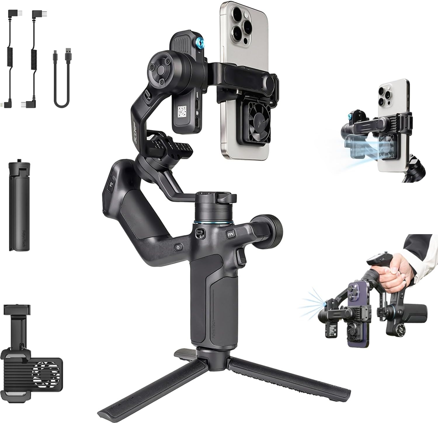FeiyuTech SCORP Mini 3 Gimbal Stabilizer for Smooth Shots