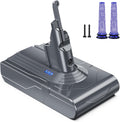 Morpilot 6500mAh V8 Battery Replacement - Extended Vacuum Runtime