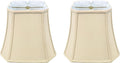 Square Cut Corner Bell Lamp Shade 8 x 14 x 11.25 - Classic Look
