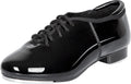Linodes Unisex-Child Lace Up Tap Shoe for Kids and Girls