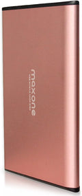 500GB Slim Rose Pink HDD - Fast USB 3.0 for PC/Laptop