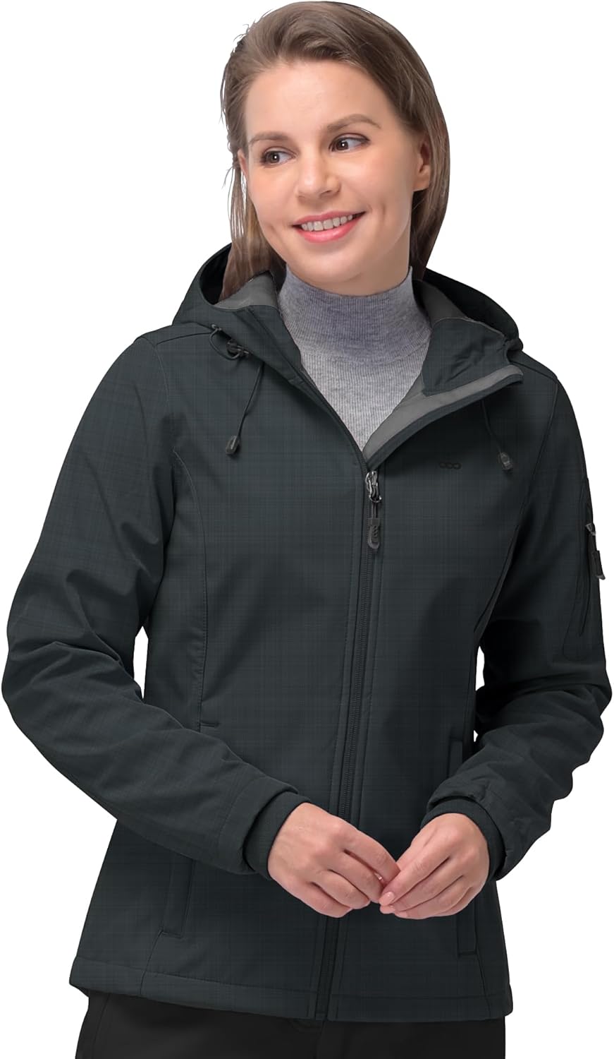 33,000ft Women's Softshell Jacket for Outdoor Hiking and More