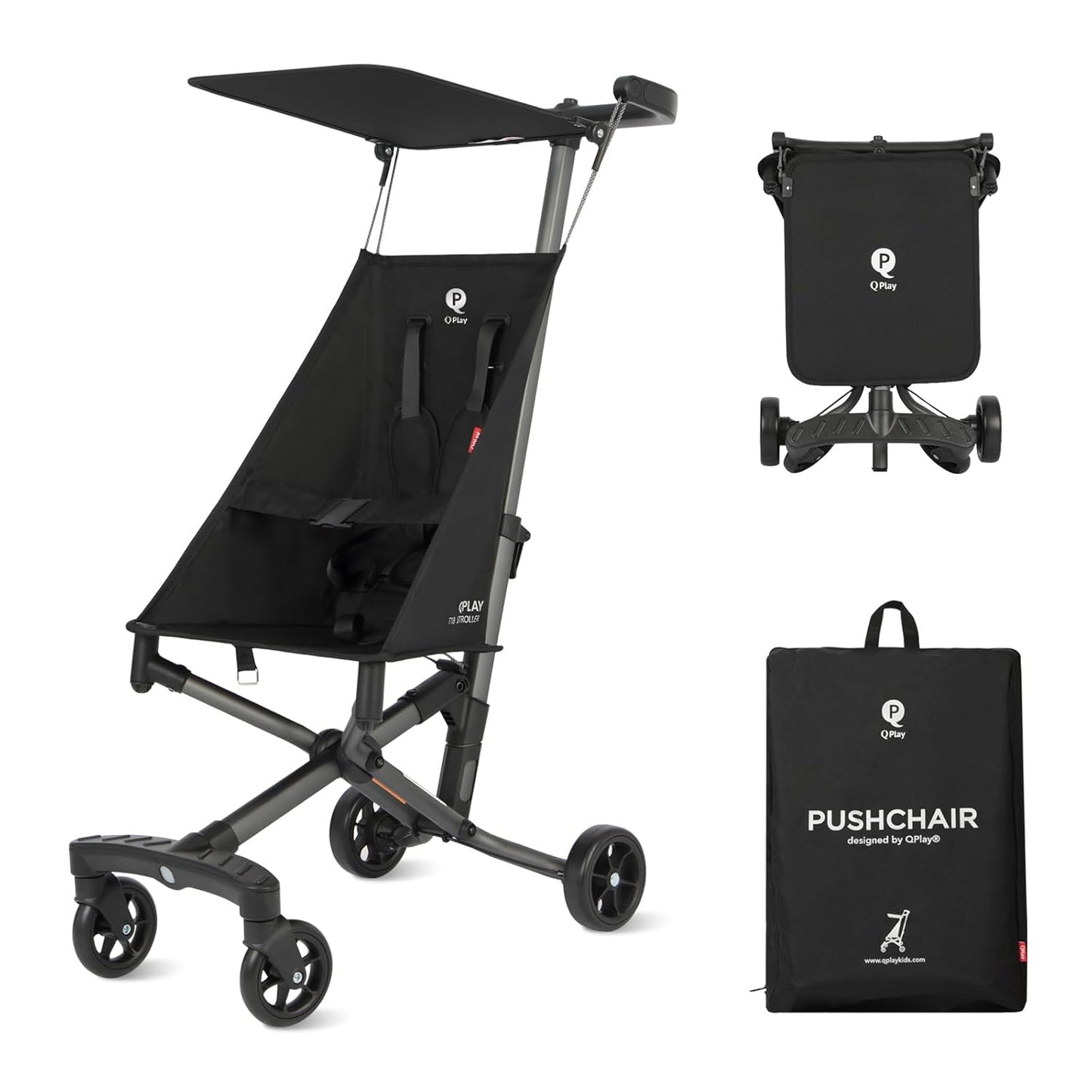 Ultra Lightweight Travel Stroller for Easy Airplane Carry