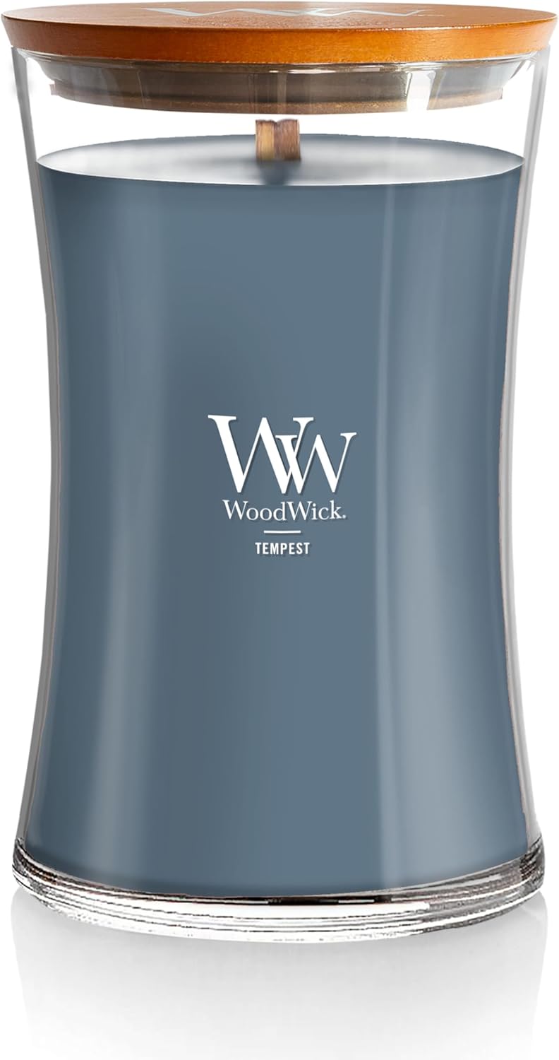 WoodWick Tempest Large Hourglass Candle for a Relaxing Ambiance