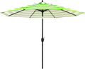 Sunnyglade 9ft Patio Umbrella Outdoor Table Umbrella - Sturdy 8-Rib