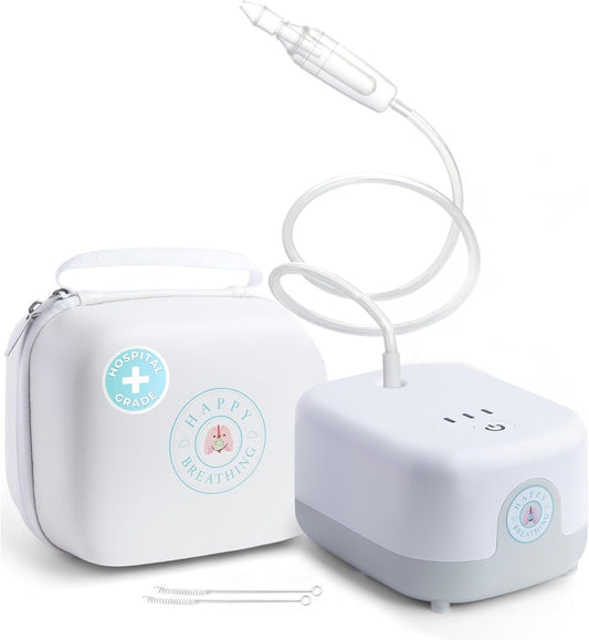 Hospital Grade Nasal Aspirator for Baby with 3-Level Suction