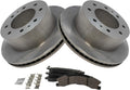 Rear Brake Pad & Rotor Kit Compatible with 2011-2019 Chevrolet/GMC