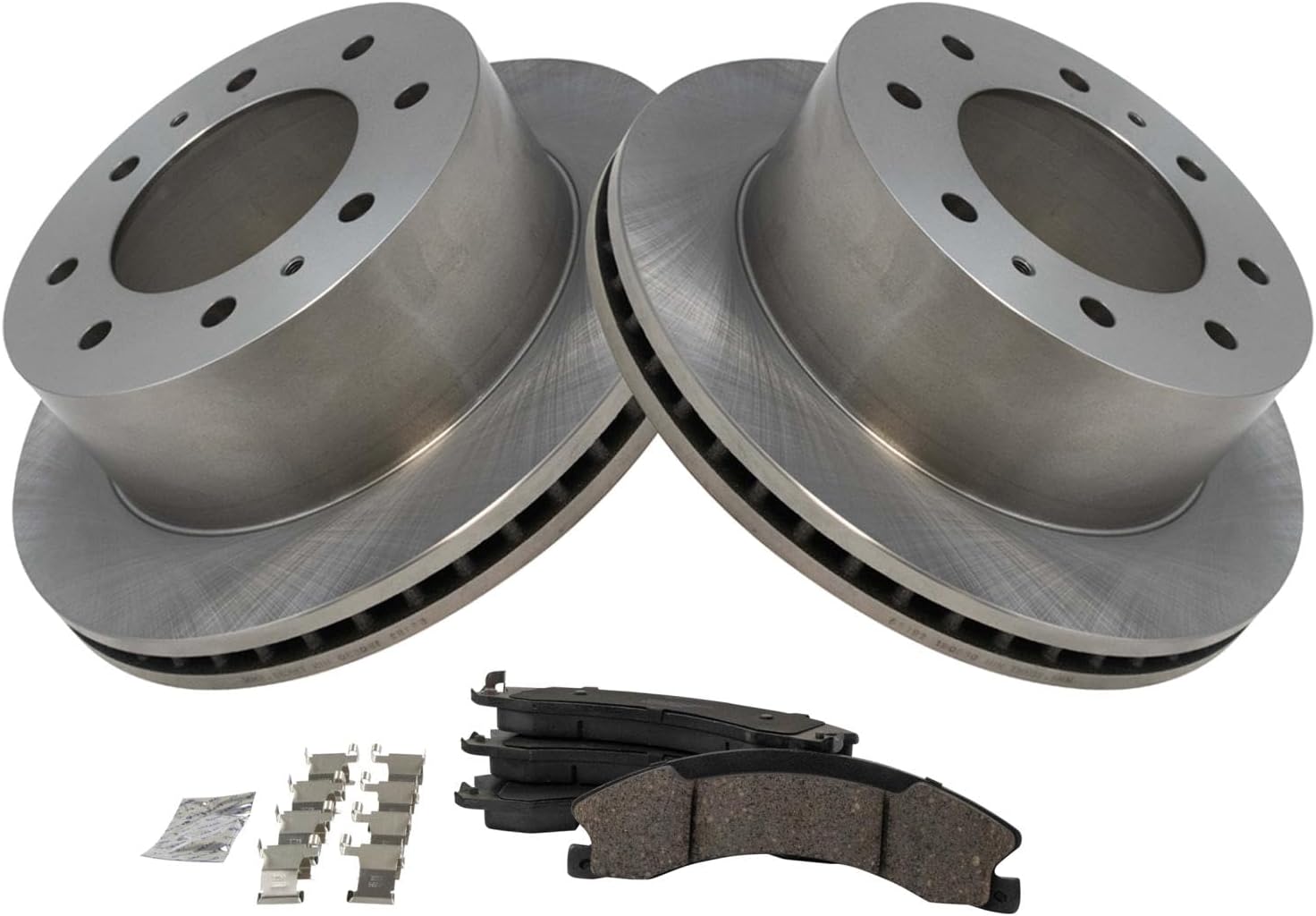 TRQ Rear Brake Pad & Rotor Kit for Chevrolet and GMC Models