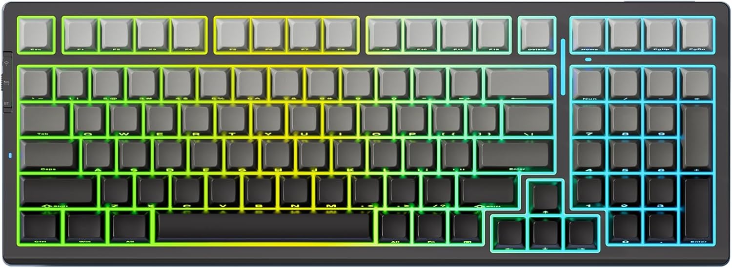 G98 PRO Wireless Mechanical Keyboard with Tri-Mode Connection