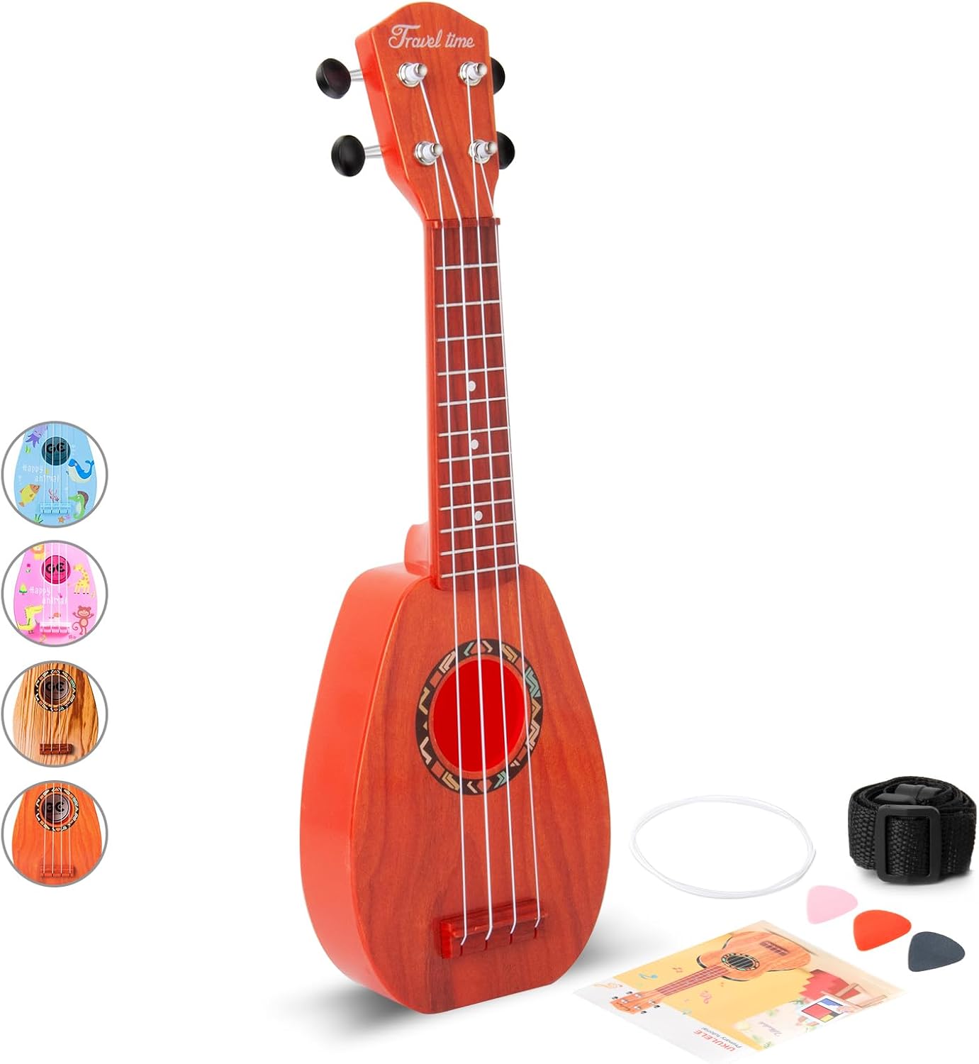Mini Toy Guitar for Kids - Keep Tones, Easy Play!