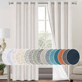100% Blackout Curtains 84 in Length with Thermal Liner - Ivory