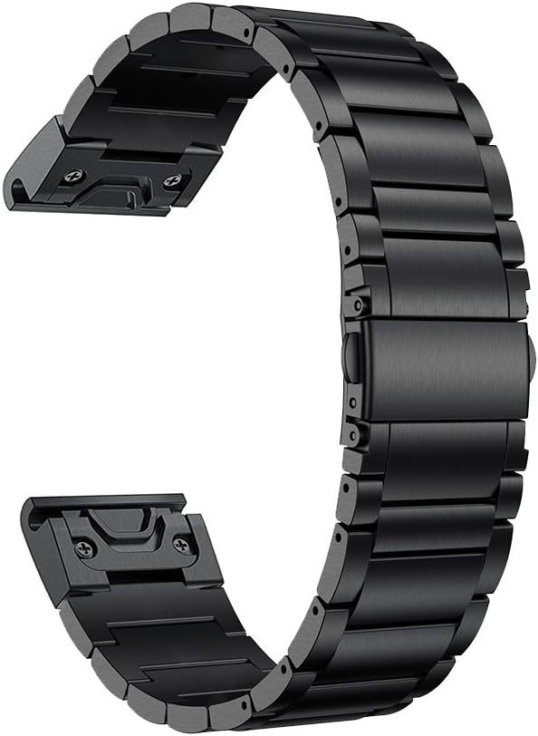 20mm Titanium Metal Quick Fit Watch Strap for Garmin Fenix Series