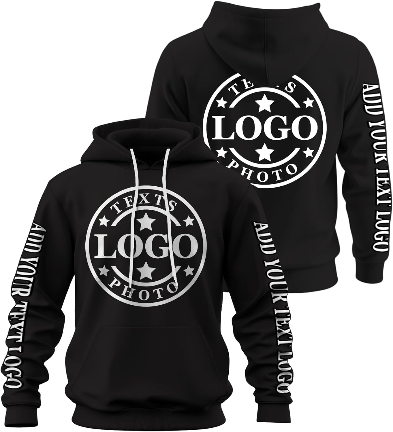 Personalized Men's Hoodie - Create Your Own Style!