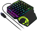 RGB One-Handed Gaming Keyboard Keypad - Hyper-Speed Precision