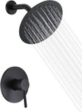 sumerain Black Shower Faucet Matte Black Shower Mixer - Rough-in