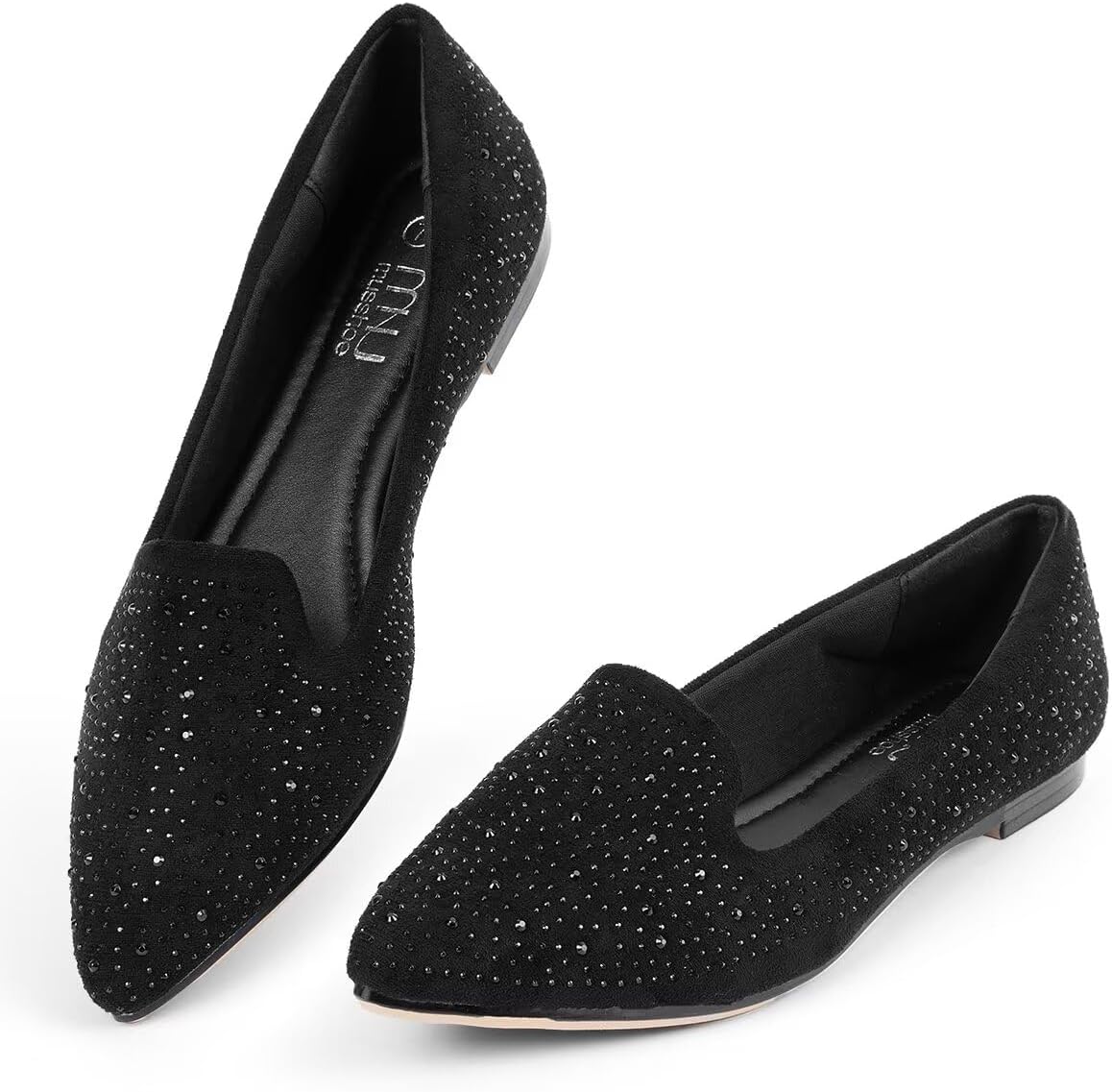 MUSSHOE Flat Shoes for Women - Comfortable Slip-On Flats