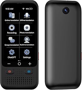 Language Translator Device for Voice, Text, and Photo Translation