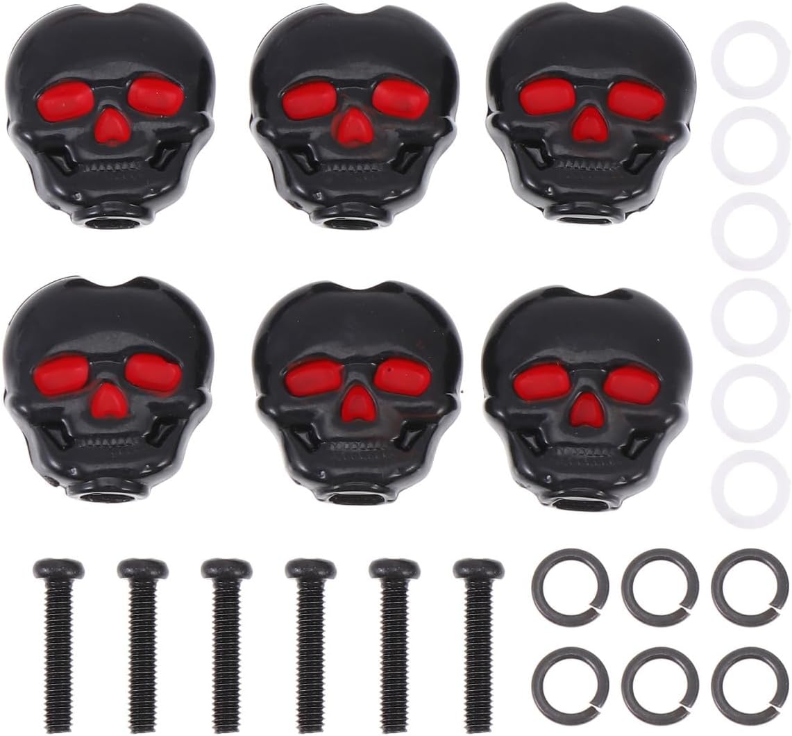 PRETYZOOM Skeleton Guitar Tuner Knobs