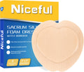 Sacral Foam Dressing 9 in x 9 in - Border Sacrum Bandage for Pressure