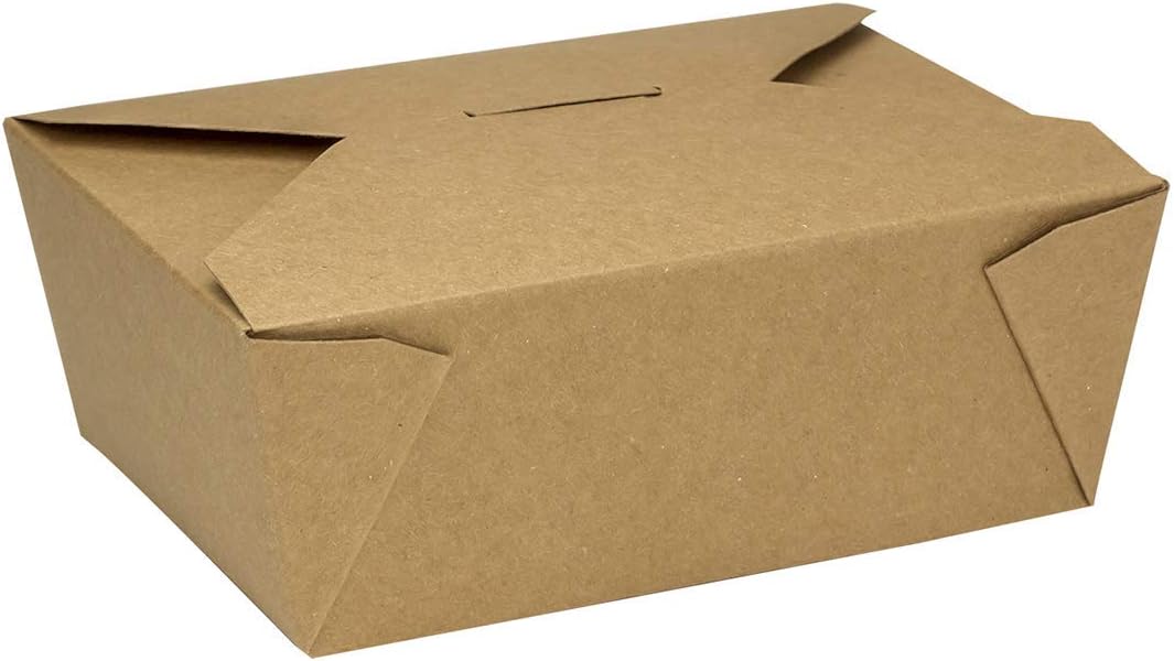 Karat 48oz Paper To Go Boxes - Heavy-Duty & Leak-Resistant