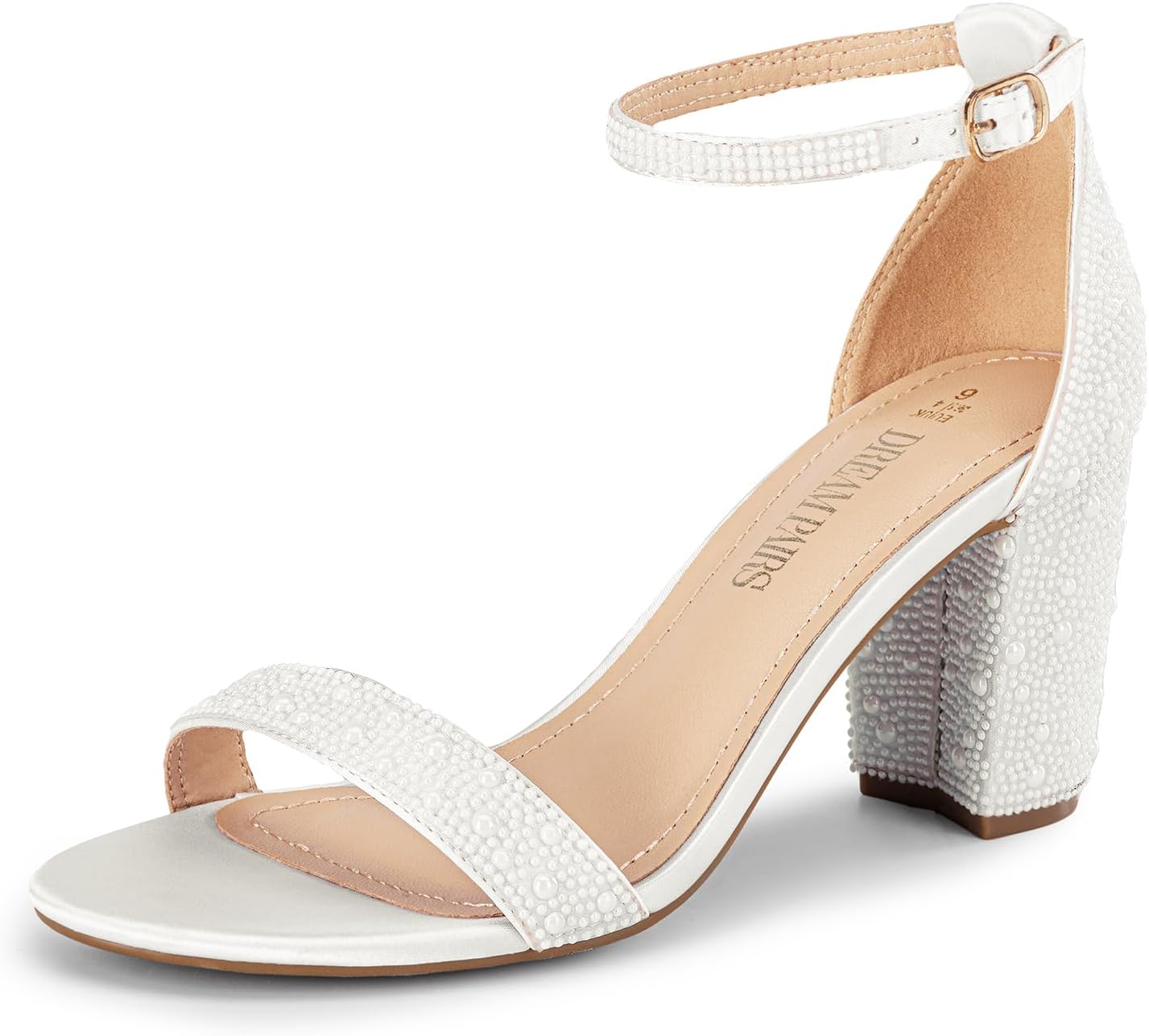 DREAM PAIRS Women's Chunk Low Heel Pump Sandals for Every Occasion