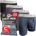 Real Men Athletic Underwear with Support Pouch - Comfortable Bulge
