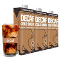 Wandering Bear Decaf Cold Brew Coffee 32 fl oz 3-Pack - Bold, Smooth