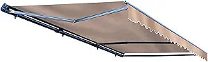 ALEKO Luxury Remote Controlled Retractable Patio Awning 13x10