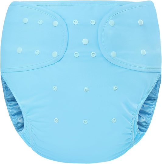 Littleforbig Waterproof Adult Diaper Wrap - Blue