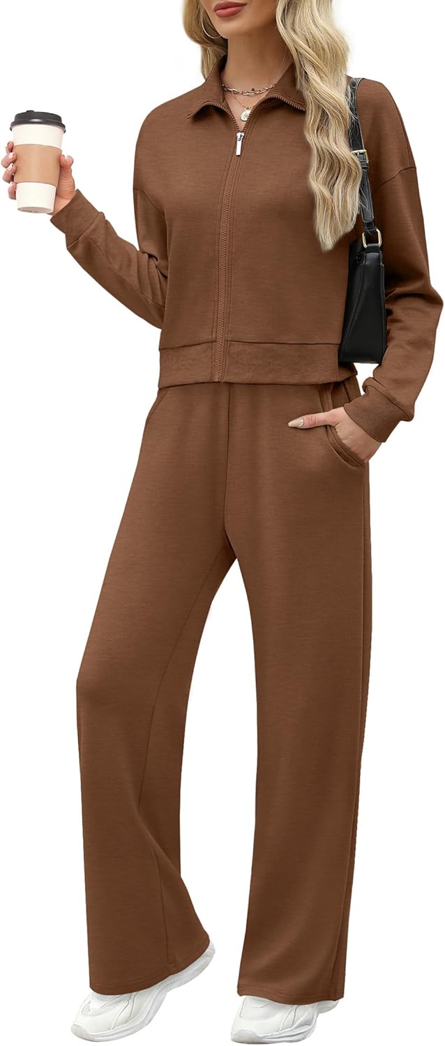 XIEERDUO Lounge Sets for Women: Stylish 2 Piece Tracksuit