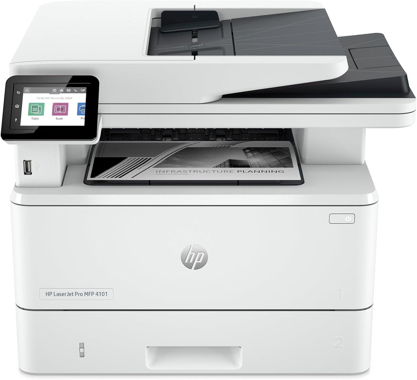 HP 4101fdw Wireless All-in-One Laser Printer