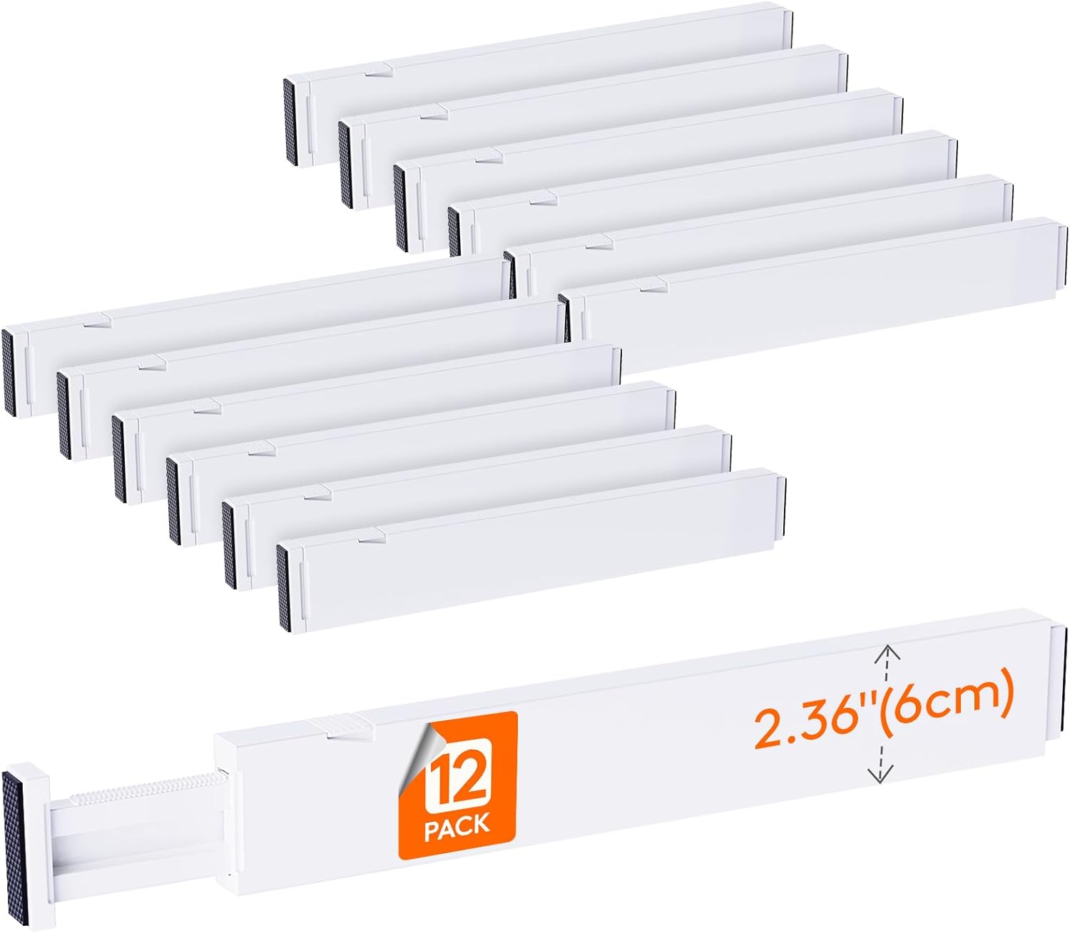 Adjustable Kitchen Drawer Dividers for Utensils and More