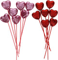 10 Glitter Heart Picks: Festive Valentine's Decor