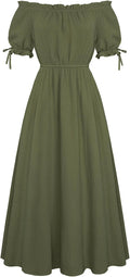 Scarlet Darkness Renaissance Costume Women Maxi Dress Review