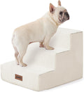 Dog Steps for Couch - Pet Stairs for Small Dogs and Cats - Grey Beige
