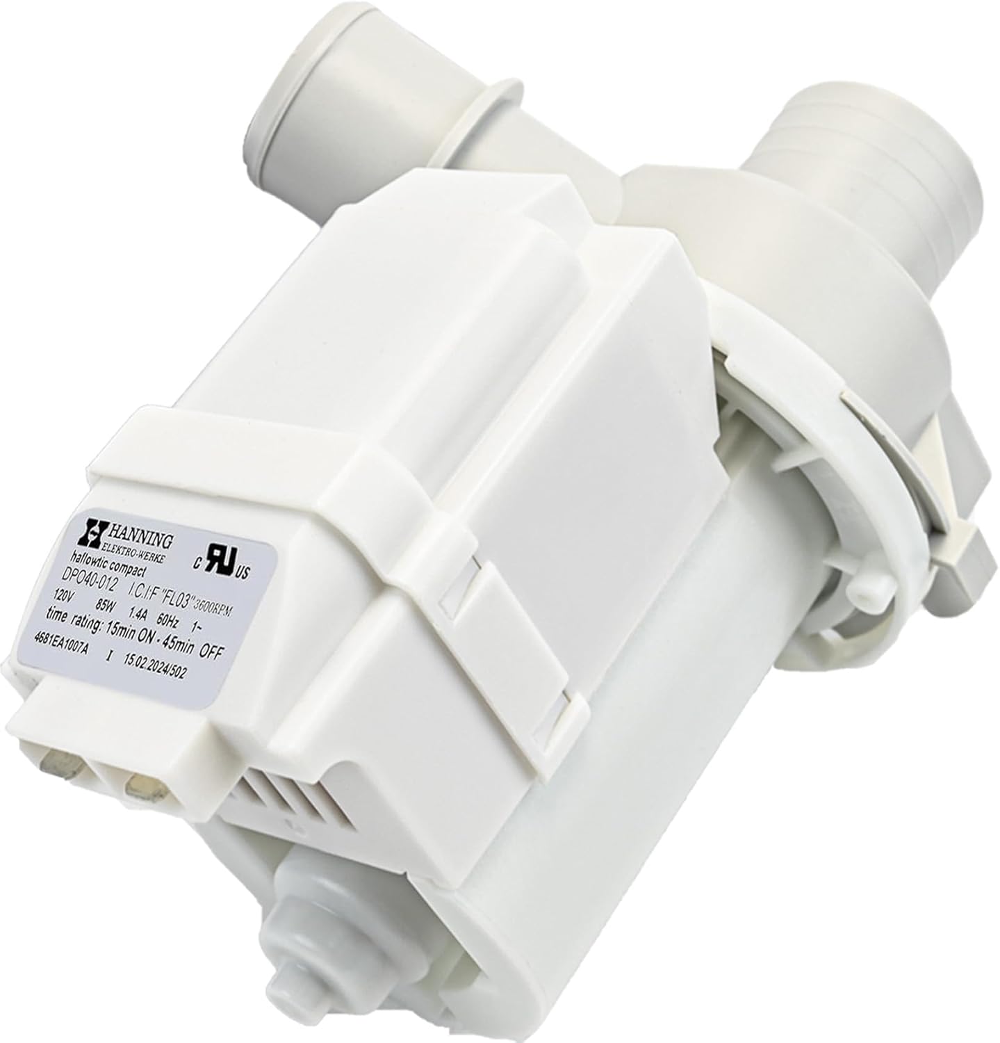 DP040-012 Drain Pump Compatible with LG, Kenmore, GE Washers