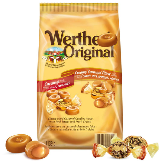 Original Hard Candy Mix 40oz of Werthrs Caramel Delights